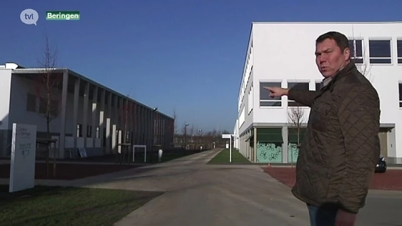 Heibel in Beringen over fietspad aan scholencampus