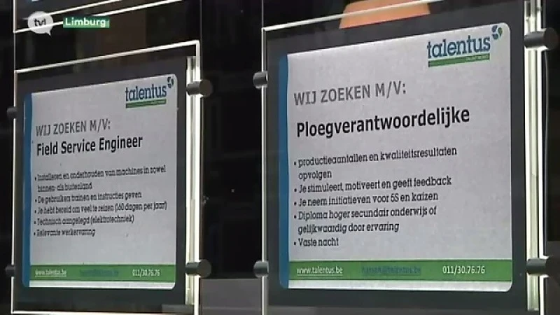Nog nooit zoveel vacatures in Limburg