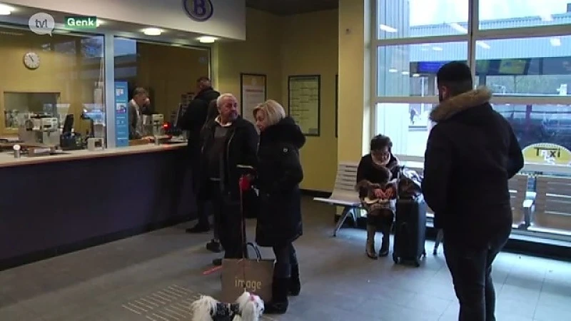 Loketten in station Genk nog maar zeer beperkt open