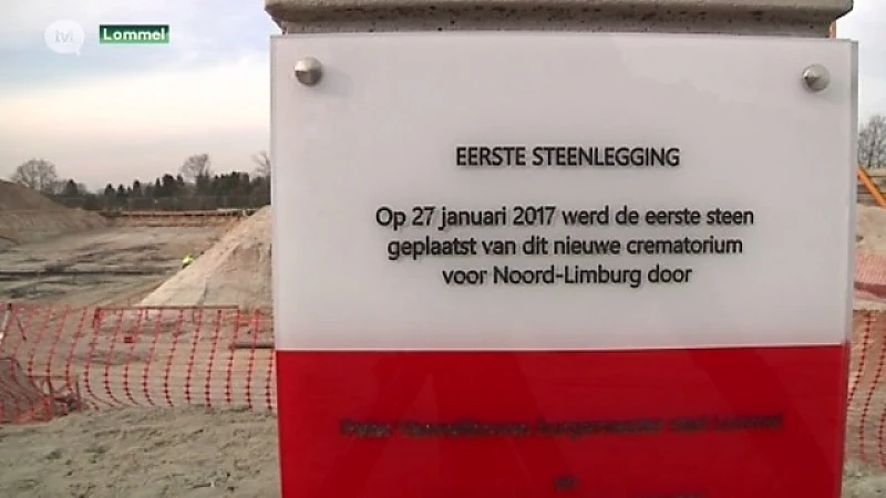 Bouw crematorium in Lommel is gestart