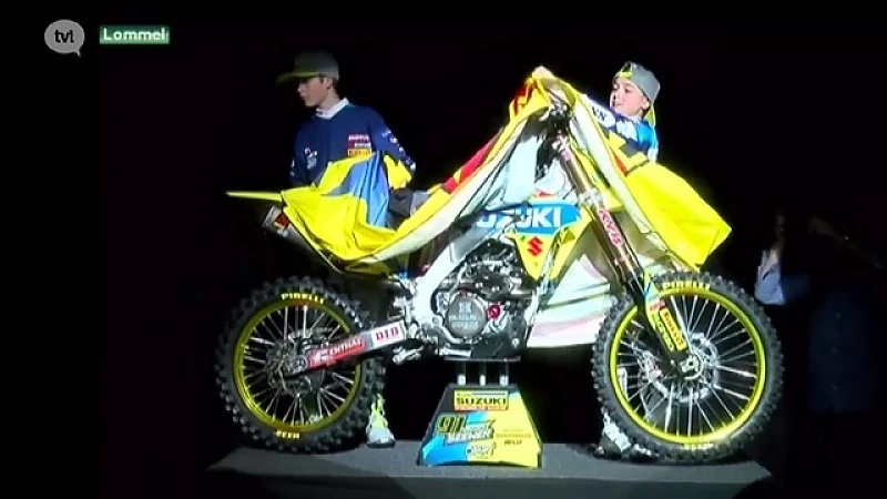 Stefan Everts stelt motorcrossteam voor aan de wereld vanuit Lommel