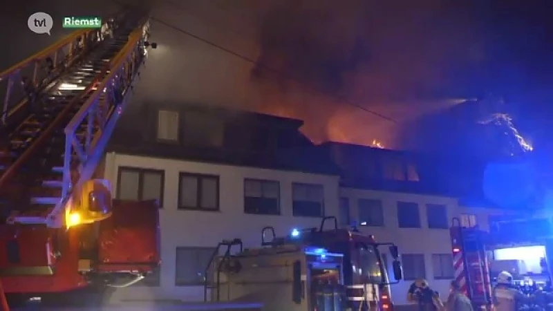 Nog 22 mensen dakloos na appartementsbrand in Kanne-Riemst