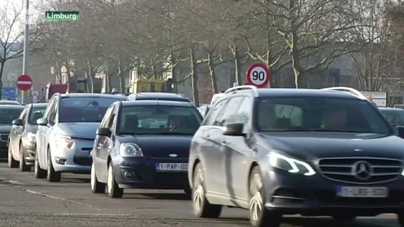 Fileleed op Limburgse wegen