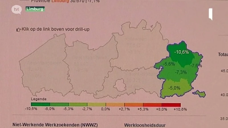 Aantal langdurig werklozen blijft stijgen in Limburg