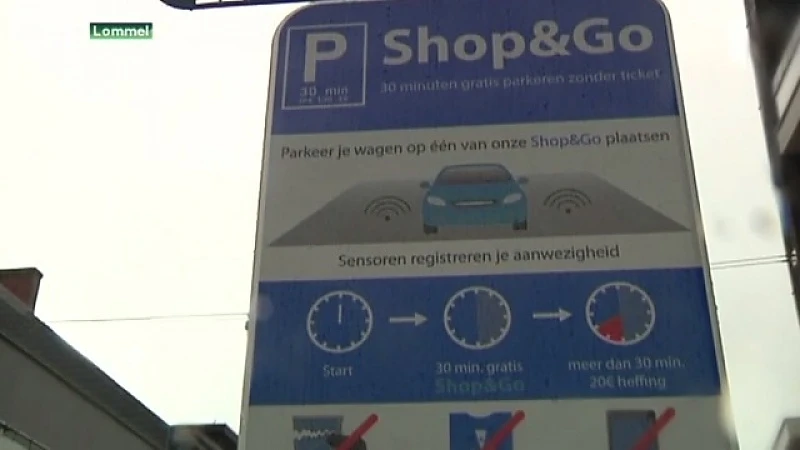 Gratis parkeren voor wie in Lommel winkelt