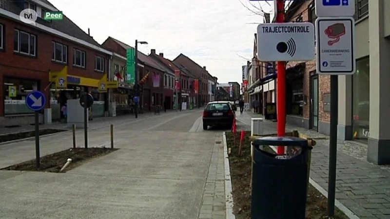 Trajectcontrole Peer: boete vanaf 1 km/u te snel