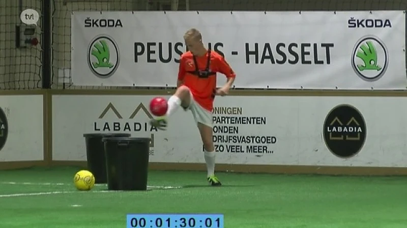 Wordt Kobe Roex van Groen Star Beek de dribbelkoning?