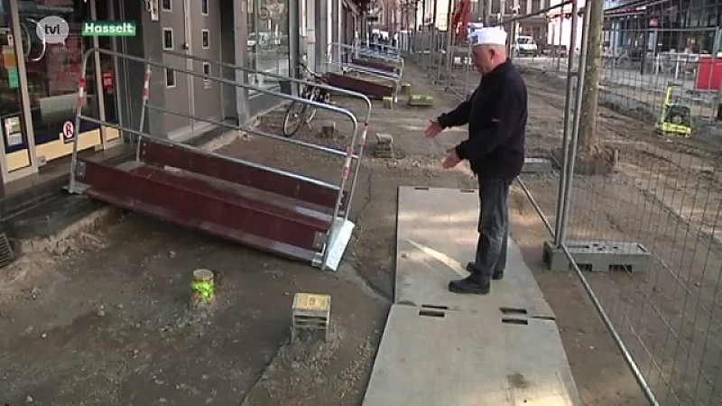 Handelaars boos omdat Zuivelmarkt in Hasselt onbereikbaar is