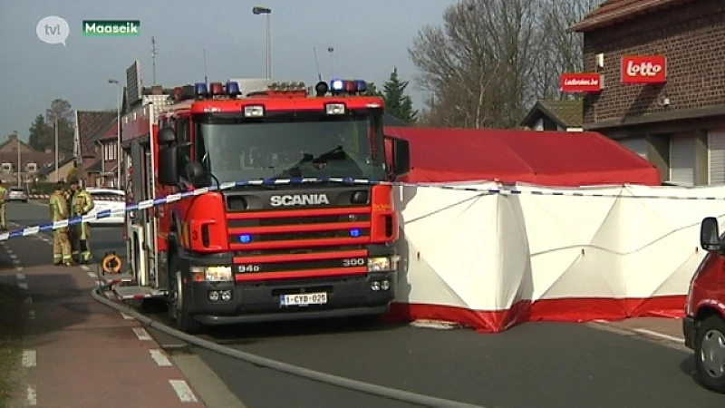 Uitbater buurtwinkel komt om bij brand in Maasmechelen
