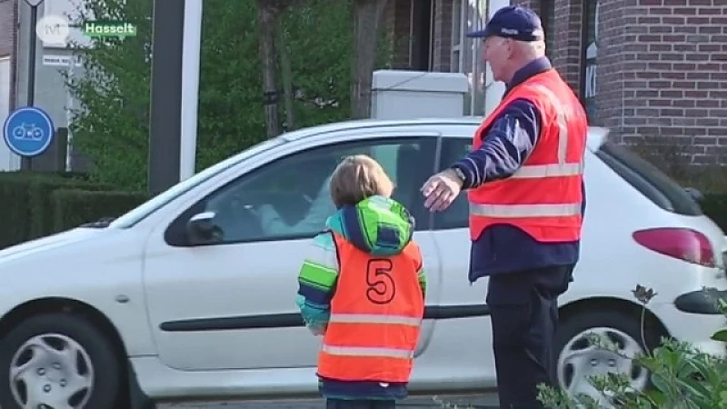 Leerlingen leggen fiets- en voetgangersexamen af