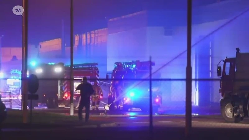Uitslaande brand in Sint-Truidense bedrijf VCST