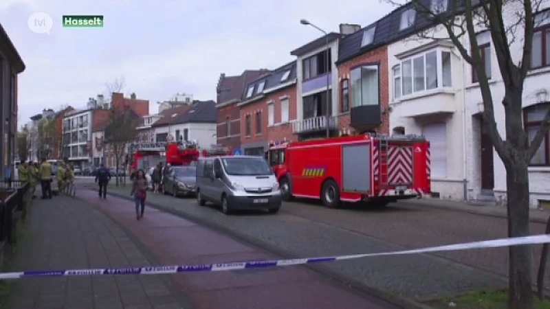 Twee gewonden bij appartementsbrand in Hasselt