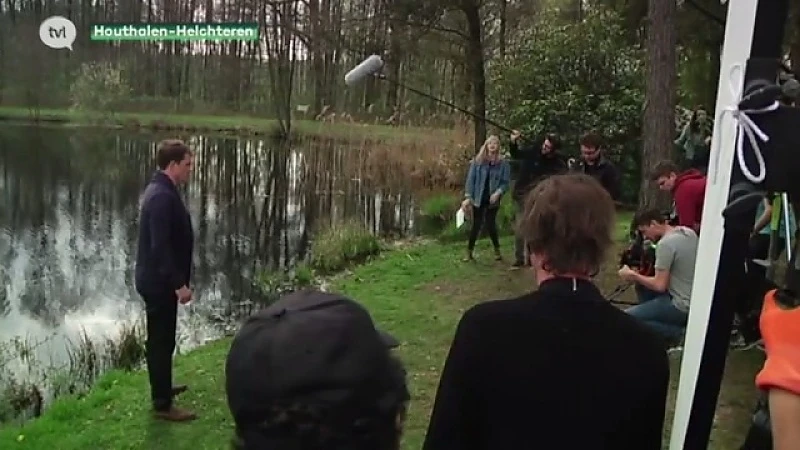 Laatstejaarsstudenten draaien kortfilm in Houthalen