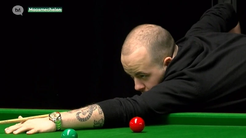 Luca Brecel vlot naar WK