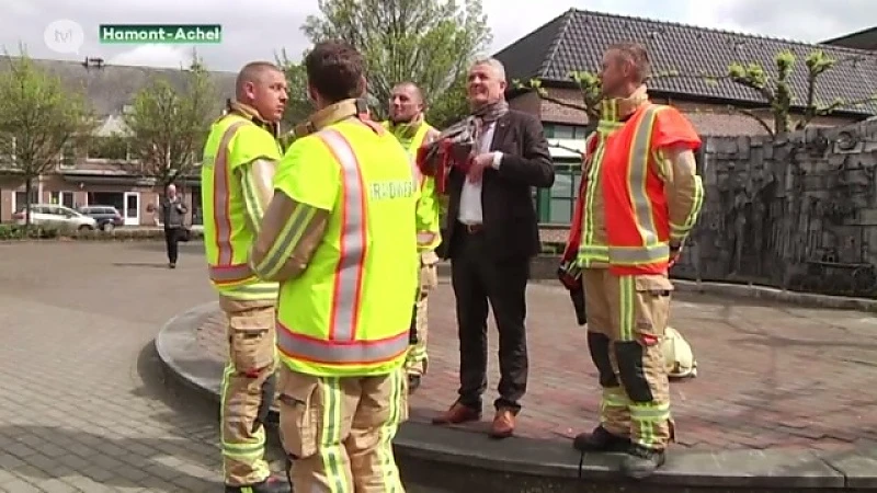 Stationsstraat Hamont afgezet voor bom