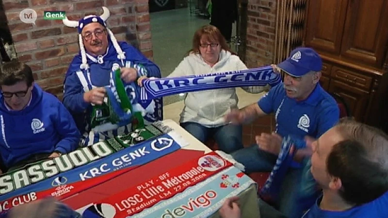 Supporters klaar voor match van het jaar in Genk
