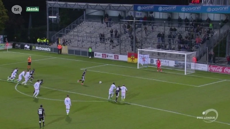 Racing Genk lijdt eerste puntenverlies in play-off 2