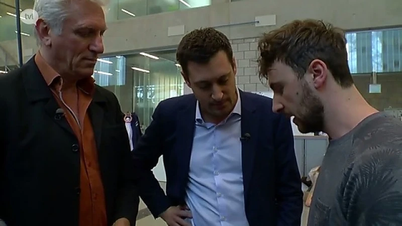 Europa in Limburg: Rik De Leeuw bezoekt het wetenschapspark in Diepenbeek met Geert Houben