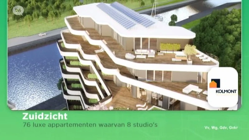 76 luxe-appartementen in de laatste fase van Zuidzicht