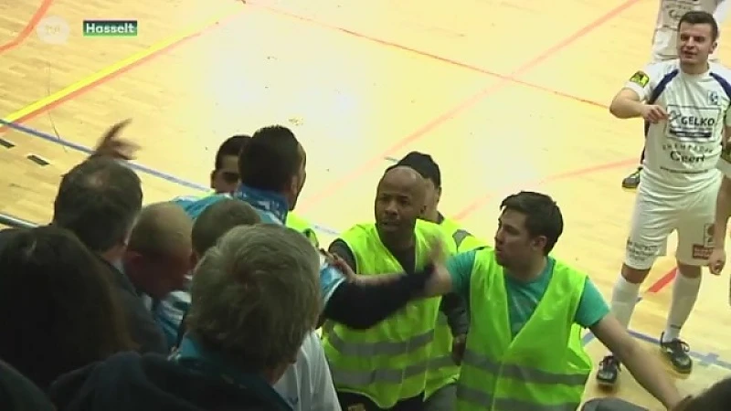 Veel animo tijdens futsaltopper tussen Hasselt en Halle-Gooik