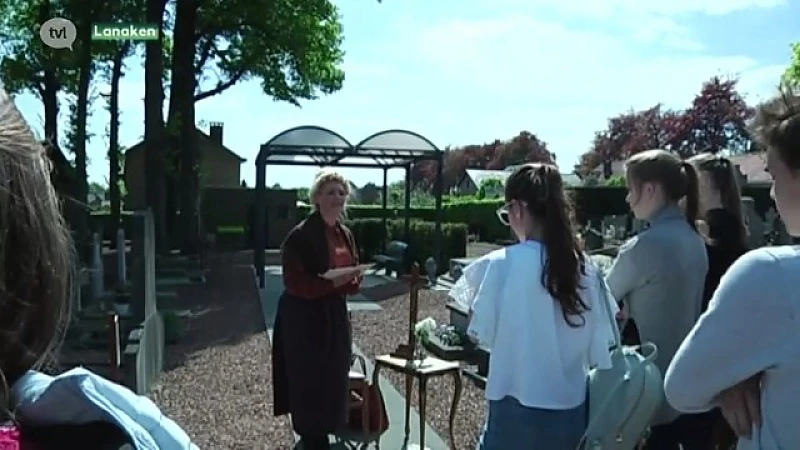 Scholieren leren al fietsend geschiedenis WO1 kennen