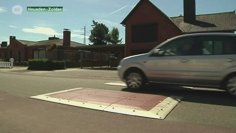 Heusden-Zolder: buurtbewoners zijn stuk gereden verkeersdrempels beu