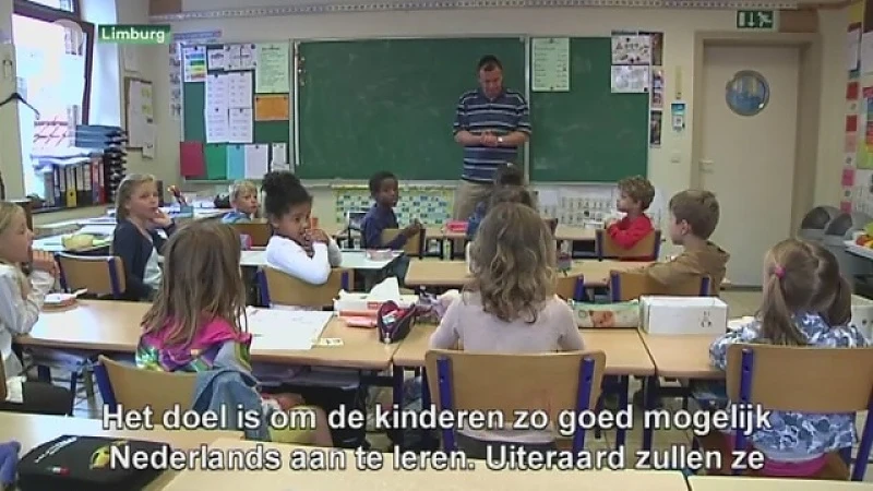 Immersie-onderwijs oplossing voor taalachterstand in Limburg?