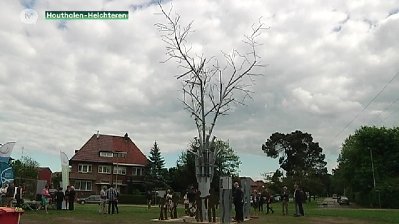 Werkzoekenden maken imposant kunstwerk in Meulenberg