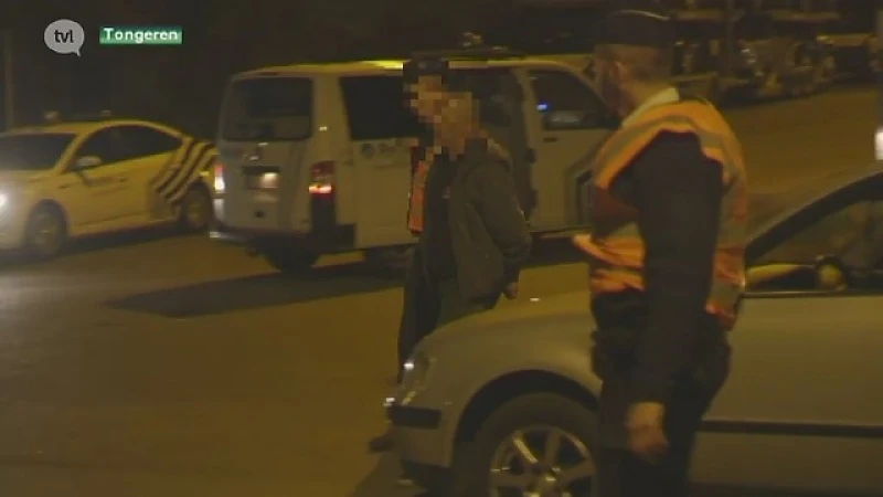 Gerecht valt met de grote politiemacht binnen in bedrijf in Tongeren