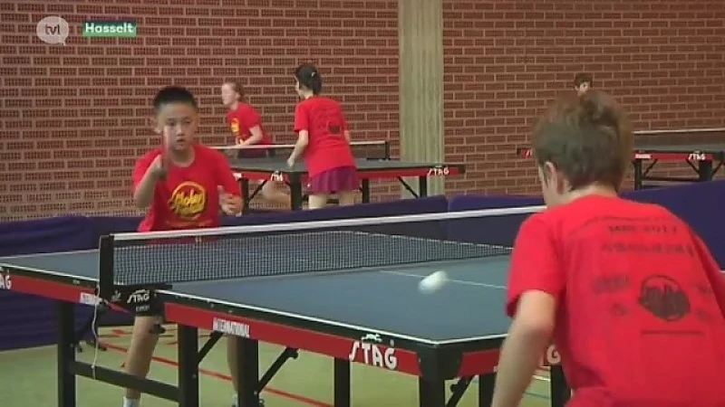 Chinezen leren tafeltennissers wat echt trainen is
