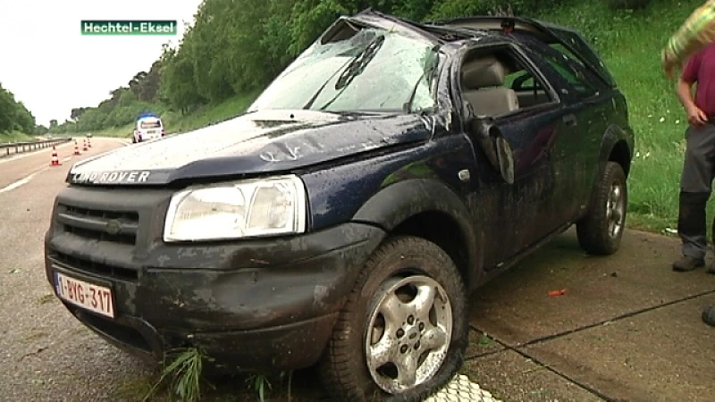 Ongeval door onweer in Hechtel-Eksel