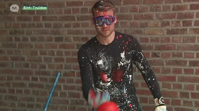 Simon Mignolet maakt kunst voor goede doel