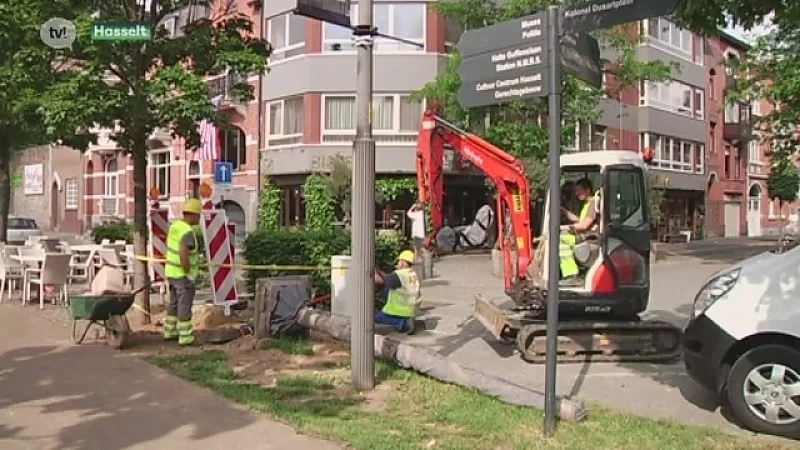 Eerste veiligheidscamera's geplaatst in Hasselt