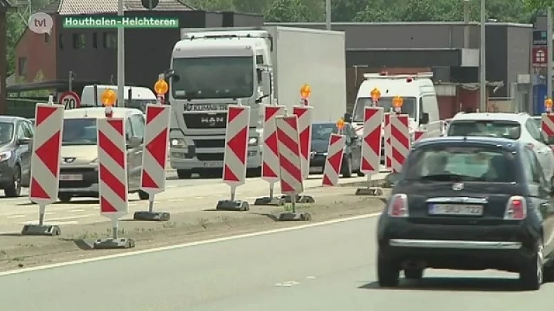 Werken gestart Noord-Zuid Houthalen "Mensen moeten 5 minuten minder aanschuiven"