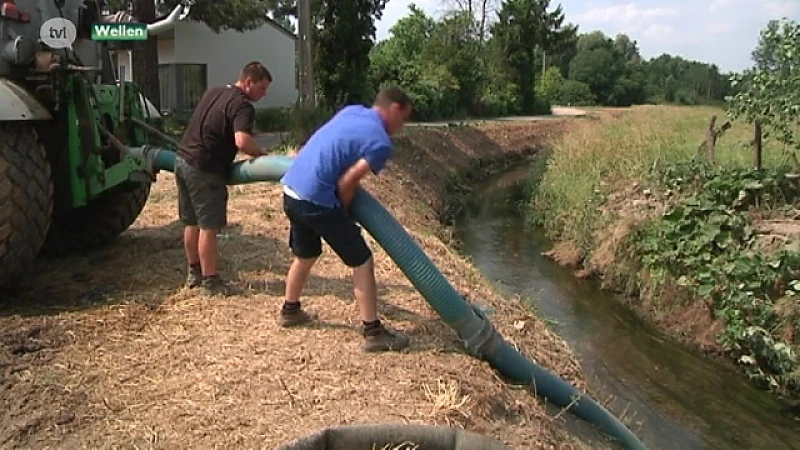 Burgemeester stuurt politie naar boeren die illegaal water uit de Herk pompen