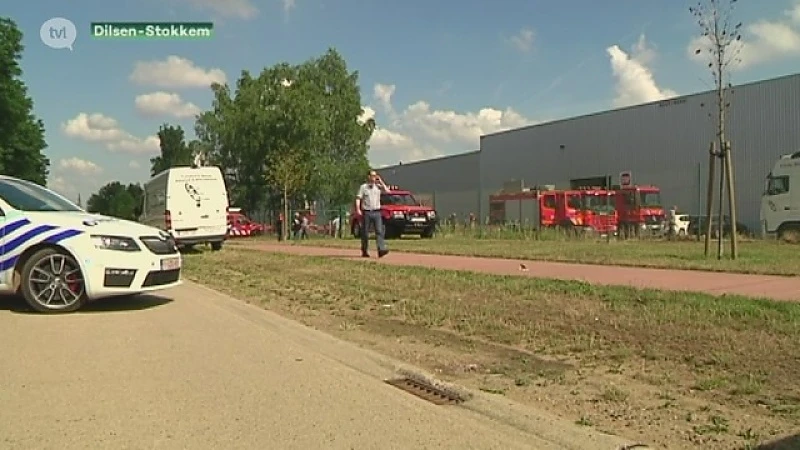 Brand bij aluminiumbedrijf in Lanklaar
