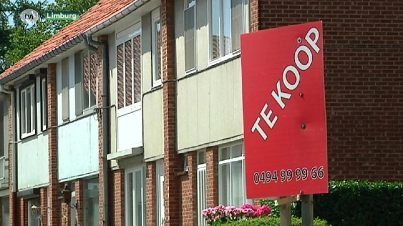 Vastgoedprijzen dalen spectaculair in Limburg