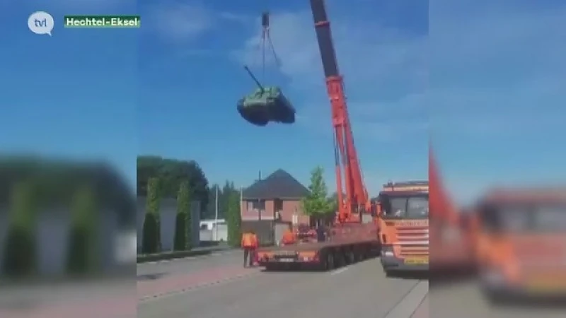 Legertank de lucht in in Hechtel-Eksel
