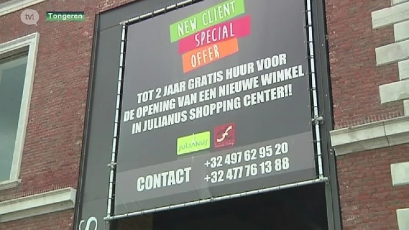 Acht nieuwe winkels in winkelcentrum Julianus in Tongeren