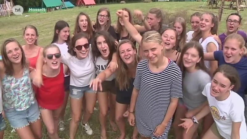 Het leven op kamp (deel 2): Scouts 'De Vrede' Hasselt op kamp in Odeigne