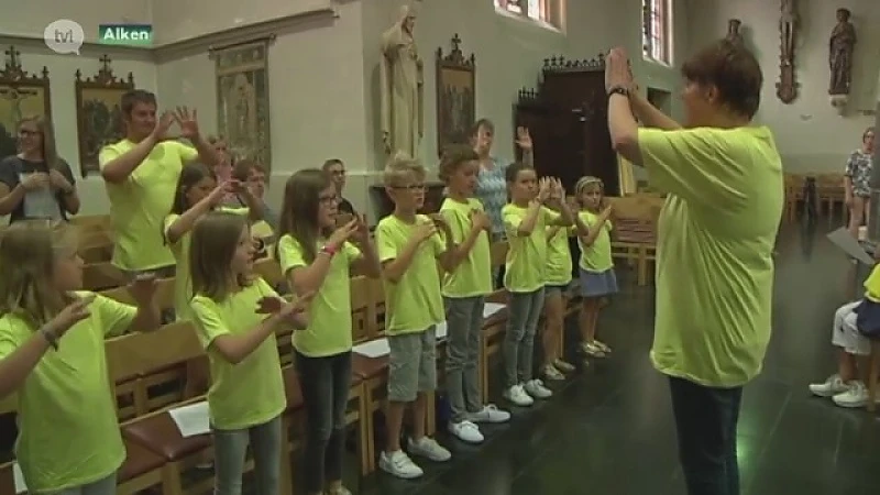 Parochies Wimmertingen en Alken repeteren ommegang voor Virga Jessefeesten