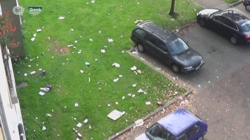 Bewoners in Genk gooien vuilnis zomaar uit het raam: buren klagen enorme vervuiling aan