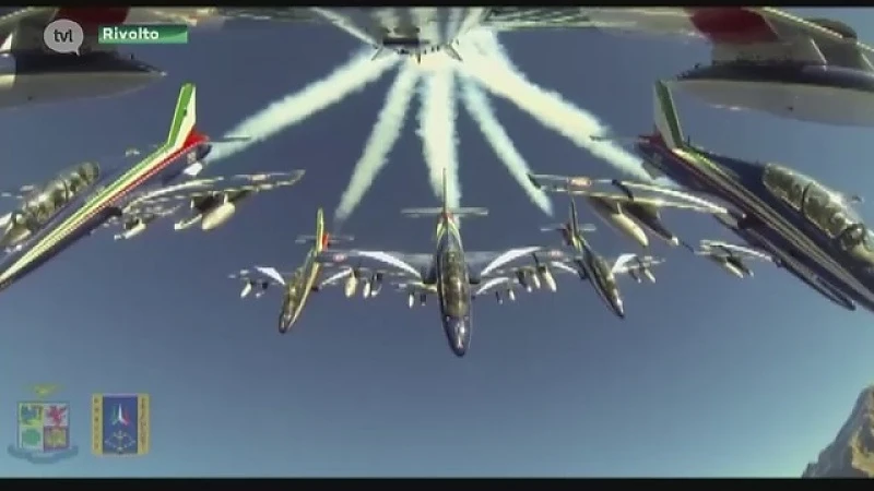 Op bezoek bij de Frecce Tricolori in Italië