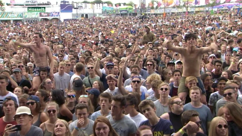 Pukkelpop wordt nat en winderig