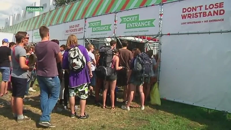 Strenge drugscontroles op Pukkelpop