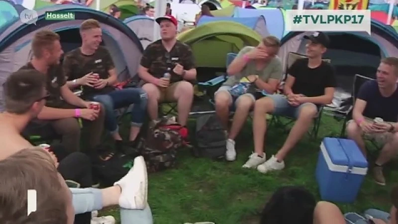 Pukkelpopfeest begint al op de camping