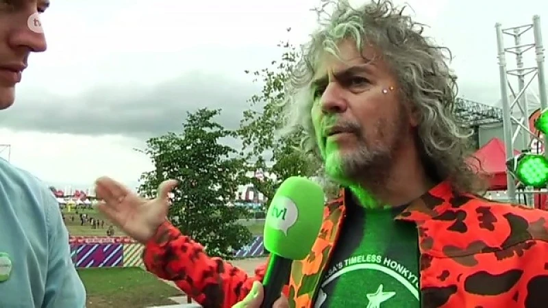 Wayne Coyne van The Flaming Lips heeft mooie herinneringen aan Pukkelpop