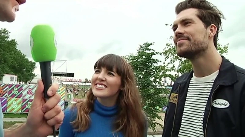 Oh Wonder: "Grootste podium waar we al op mochten!"