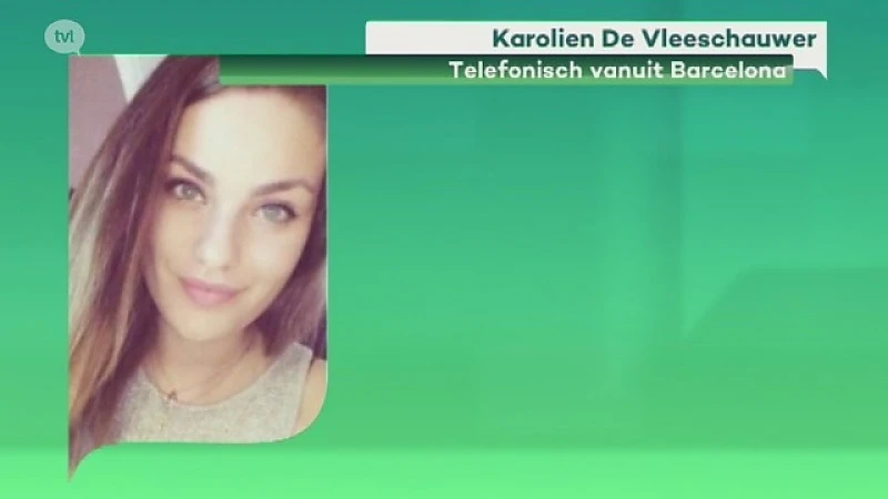 Hasseltse PXL-studente ontsnapt aan de dood bij terreuraanslag in Barcelona
