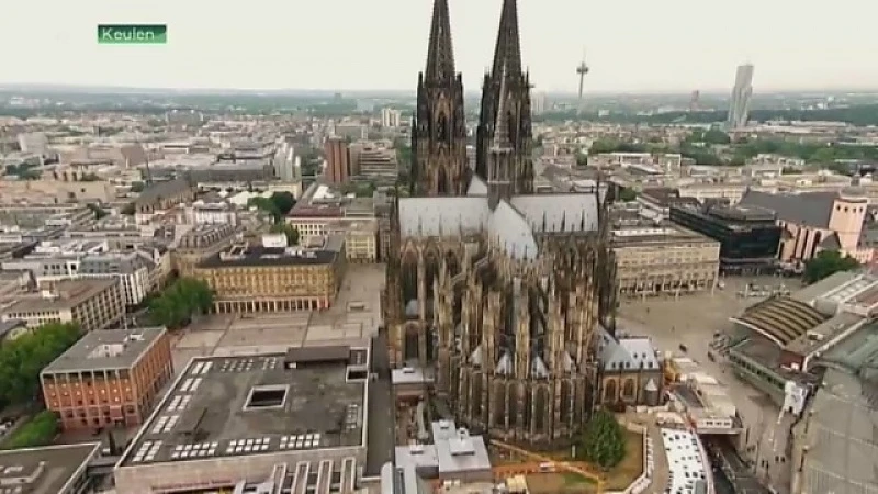 Jongeren uit Genk en Bilzen in Keulen aangeklaagd voor beklimmen en vernielen van de dom